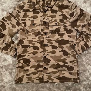 Camo Button-Up Shirt